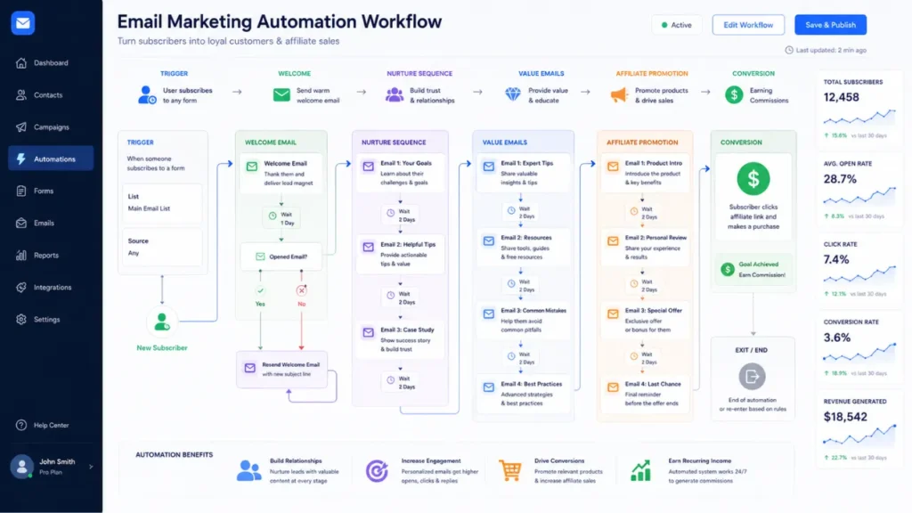 email marketing for affiliate marketers